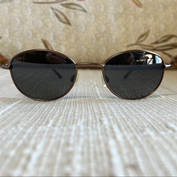 Maui Jim Black and Gold Sunglasses - Picture 5 of 7